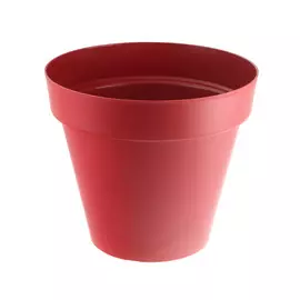 Кашпо Artevasi capri 30см темное-красное