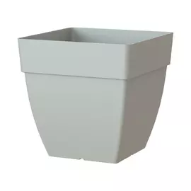 Кашпо Artevasi Capri квадратное светло-серое 35х35х35 см