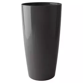 Кашпо Artevasi Santorini антрацит 33х33х65 см