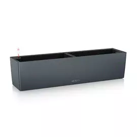 Кашпо balconera cottage 80см серый с автополивом