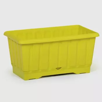 Кашпо балконное Serinova Classic фисташка 300х165 мм