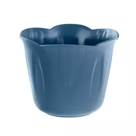 Кашпо Bama flower mimosa голубое 15х10х12 см