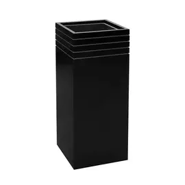 Кашпо Baq line-up square 30x30 75см черное