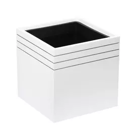 Кашпо Baq line-up square 48x48см 48см белое