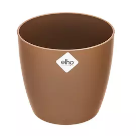 Кашпо brussles diamond round 14см золото Elho