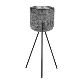 Кашпо Dekor pap Антрацит 29х60х32.5 см