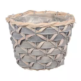 Кашпо Dekor pap плетеная корзина 25хh17 см