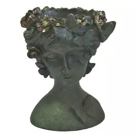 Кашпо для цветов Kaemingk garden Девушка 17х23см