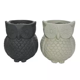 Кашпо для цветов Kaemingk garden Сова 26х26х31см