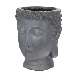 Кашпо для цветов L&amp;t pottery будда серое 38x36.5x49.5