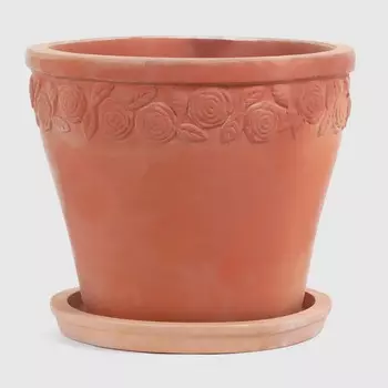 Кашпо для цветов Viet Thanh терракота роза d28 см