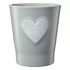 Кашпо для орхидей Soendgen lovely d14 серый/белый