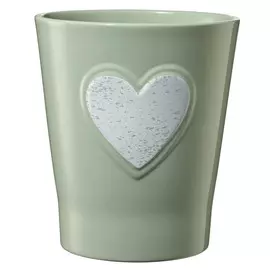 Кашпо для орхидей Soendgen lovely d14 зелёный/белый