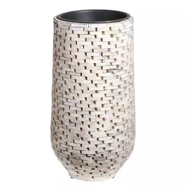 Кашпо Edelman flower abbot vase d32см h60см белое