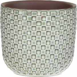 Кашпо Edelman garden daan д12см 11см белое