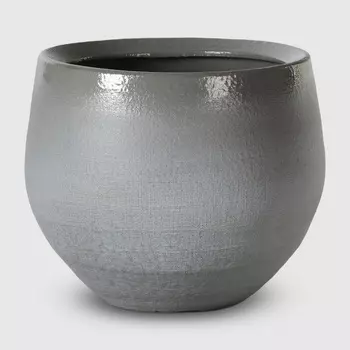 Кашпо Edelman garden douro д16см 13см светло-серое