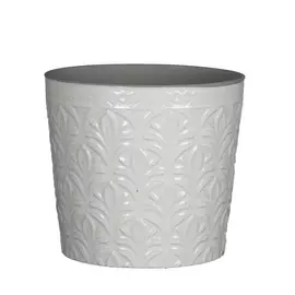 Кашпо Edelman garden duke d17см h15.5см белое