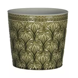 Кашпо Edelman garden duke d17см h15.5см зеленое