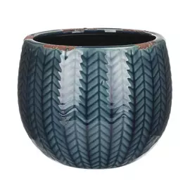 Кашпо Edelman garden Dustin темно-зеленое 11 см