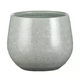 Кашпо Edelman garden emma диаметр 24см, 22см зелёное