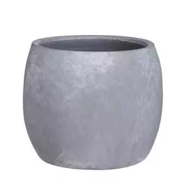 Кашпо Edelman garden lester д14см 12см серое