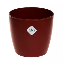 Кашпо Elho brussels round 16см марсала