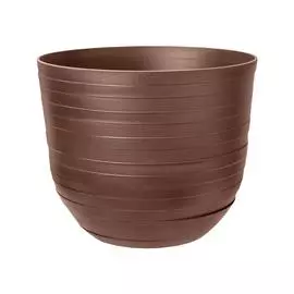 Кашпо Elho fuente rings 38см коричневое