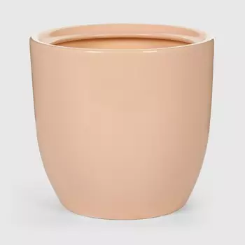 Кашпо Гончар Идеал малый кремовый,d-17 см, h-16 см., v-2,1 л.