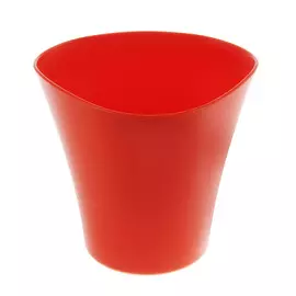 Кашпо Интерлинк волна 16 см оранжевый 1,5 л