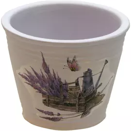 Кашпо Kaemingk garden для цветов лаванда 10см в ассортименте