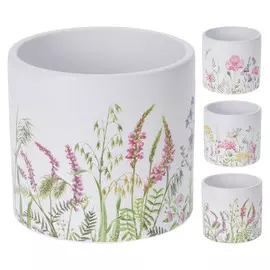 Кашпо керамическое Koopman Garden Луг 12x12x10,5 см