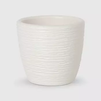 Кашпо Композит Гнездо белый крокус мини d7.5