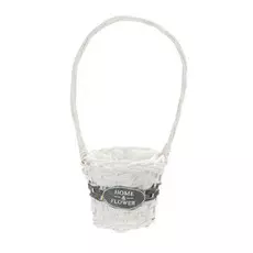 Кашпо-корзина плетеная малая Dekor pap