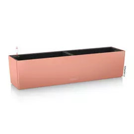 Кашпо с автополивом Lechuza balconera 80x19x19 коралл