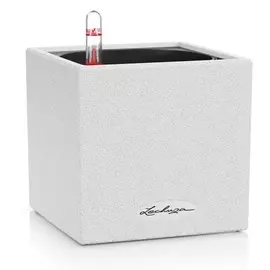 Кашпо Lechuza canto stone 14x14x14см песок с автополивом