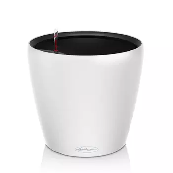 Кашпо Lechuza classico ls 21см белый с автополивом