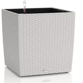 Кашпо с автополивом Lechuza Cottage 50x50x50 серый