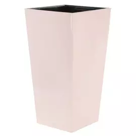 Кашпо с автополивом Lechuza Cubico Premium 40х75 см бежевый