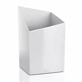 Кашпо с автополивом Lechuza cursivo premium 49см белый