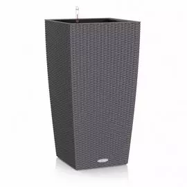 Кашпо с автополивом Lechuza Коттедж гранит 40х40х75 см