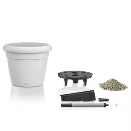 Кашпо Lechuza rustico 21см графит