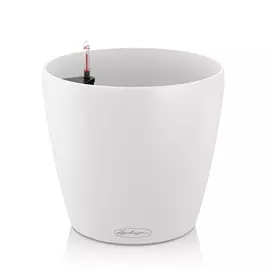 Кашпо с автополивом Lechuza trend classico 35 см белое