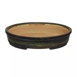 Кашпо Lodder ceram mat oval №9 43x33x9 см