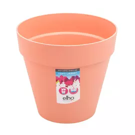 Кашпо loft urban round 20см персик Elho
