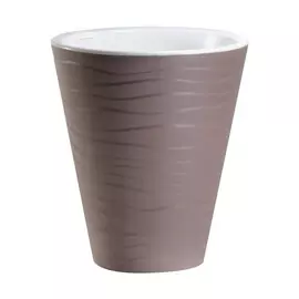 Кашпо Пластавеню Валенсия 2.8 л. Мокко d-17 см