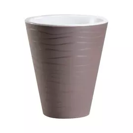 Кашпо Пластавеню Валенсия 2л. Мокко d-15.5 см