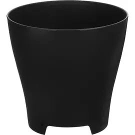 Кашпо Plastia Luna 30 см антрацит