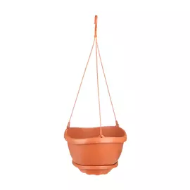 Кашпо подвесное Bama flower Gondola 28 см терракота