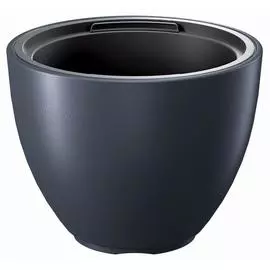 Кашпо Prosperplast heos 30см антрацит