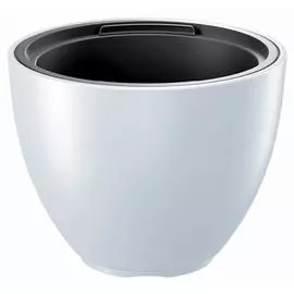 Кашпо Prosperplast heos 30см белое